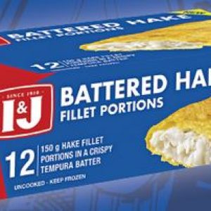 I&J Battered Hake Fillet Portions 1,8kg